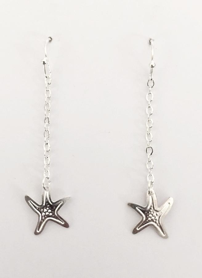 Starfish dangle store earrings