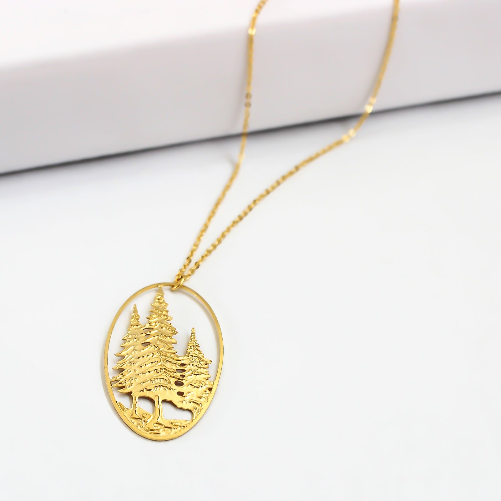 Pine tree necklace from sale hallmark movie