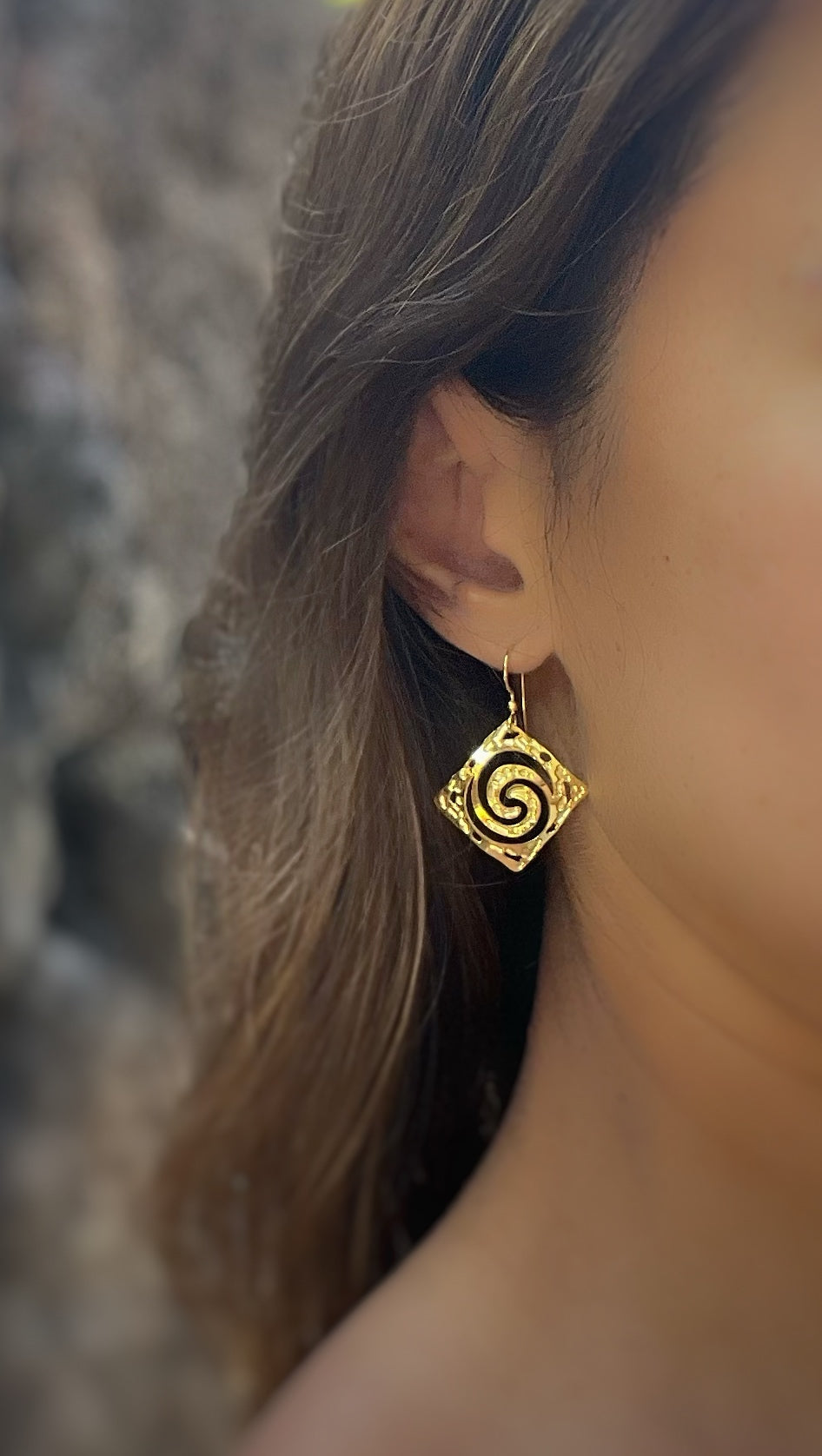 Moana Square Earrings