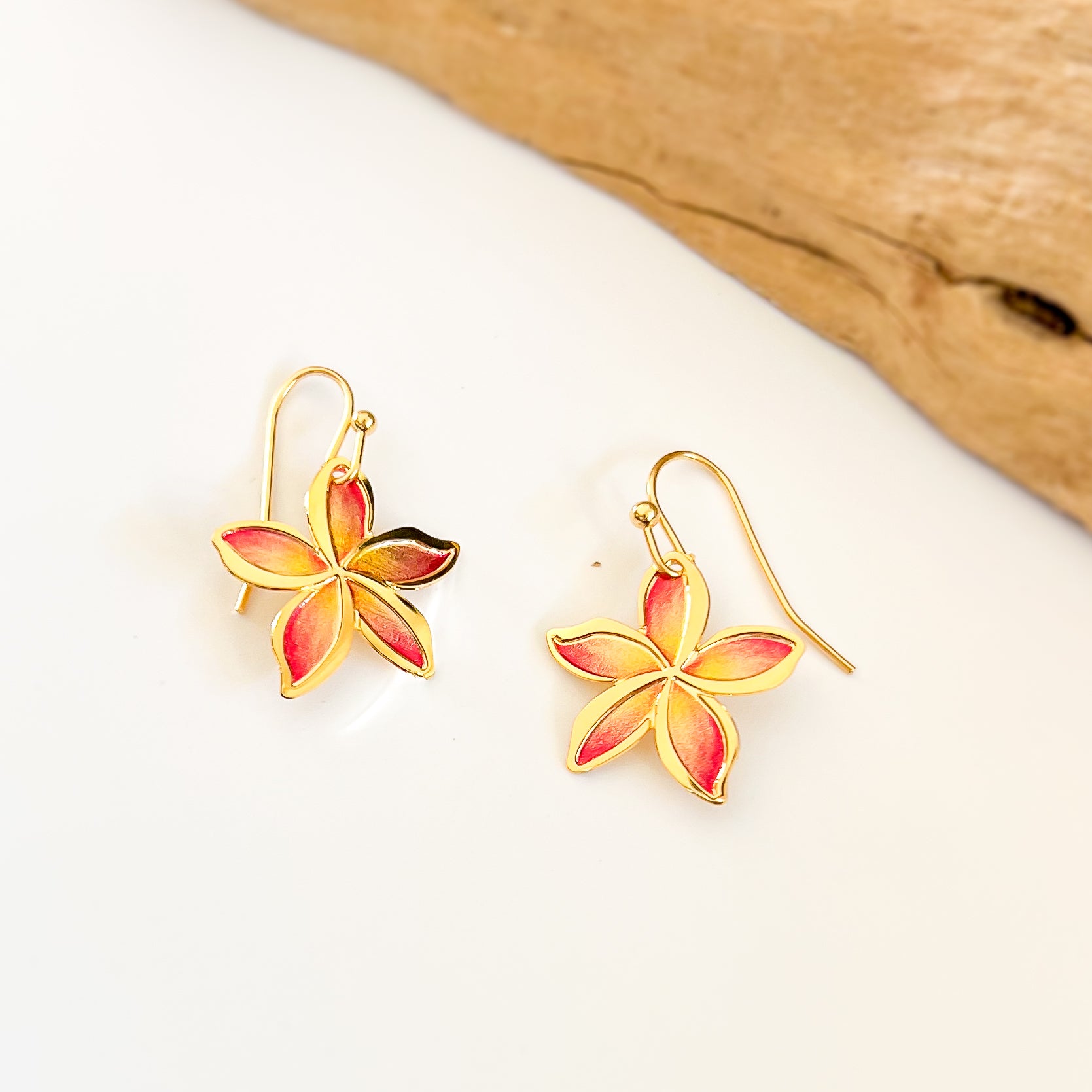 Plumeria Hues Earring