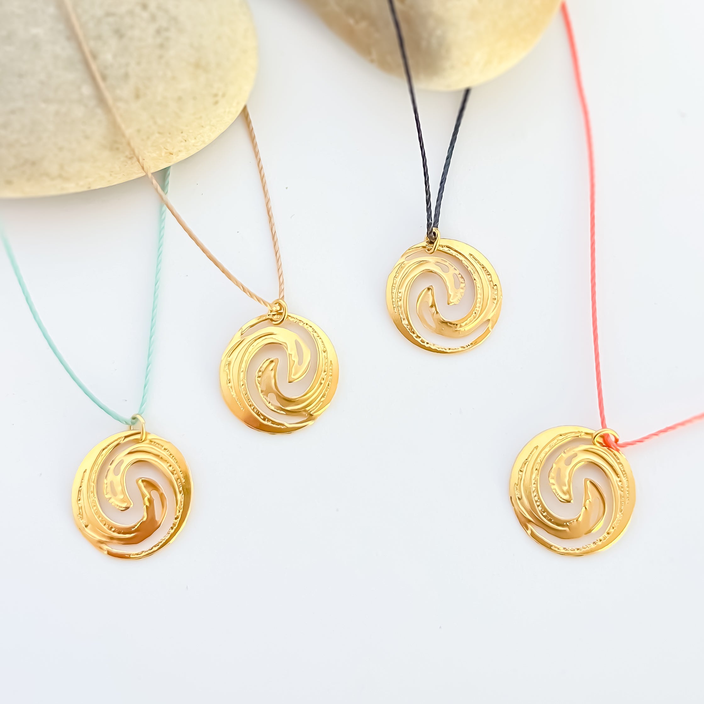 Moana Inspired Cord Necklace Set