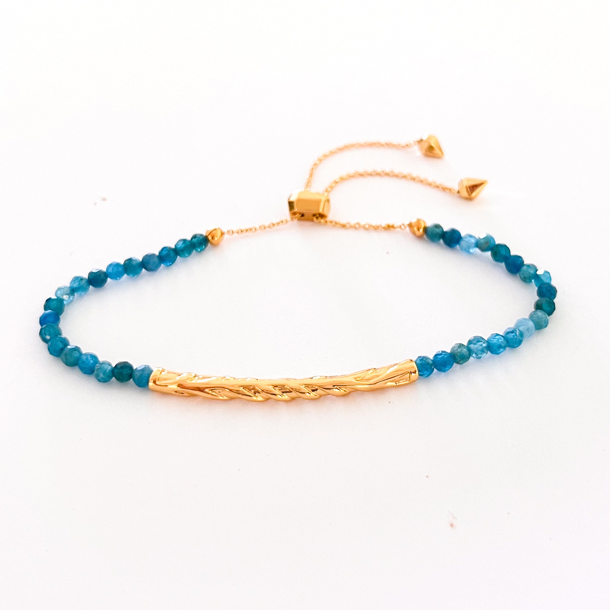 Niu Palm + Apatite Bracelet